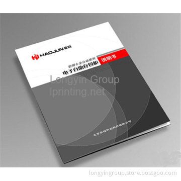Company Brochure Printing,Softcover Manual Printing in China